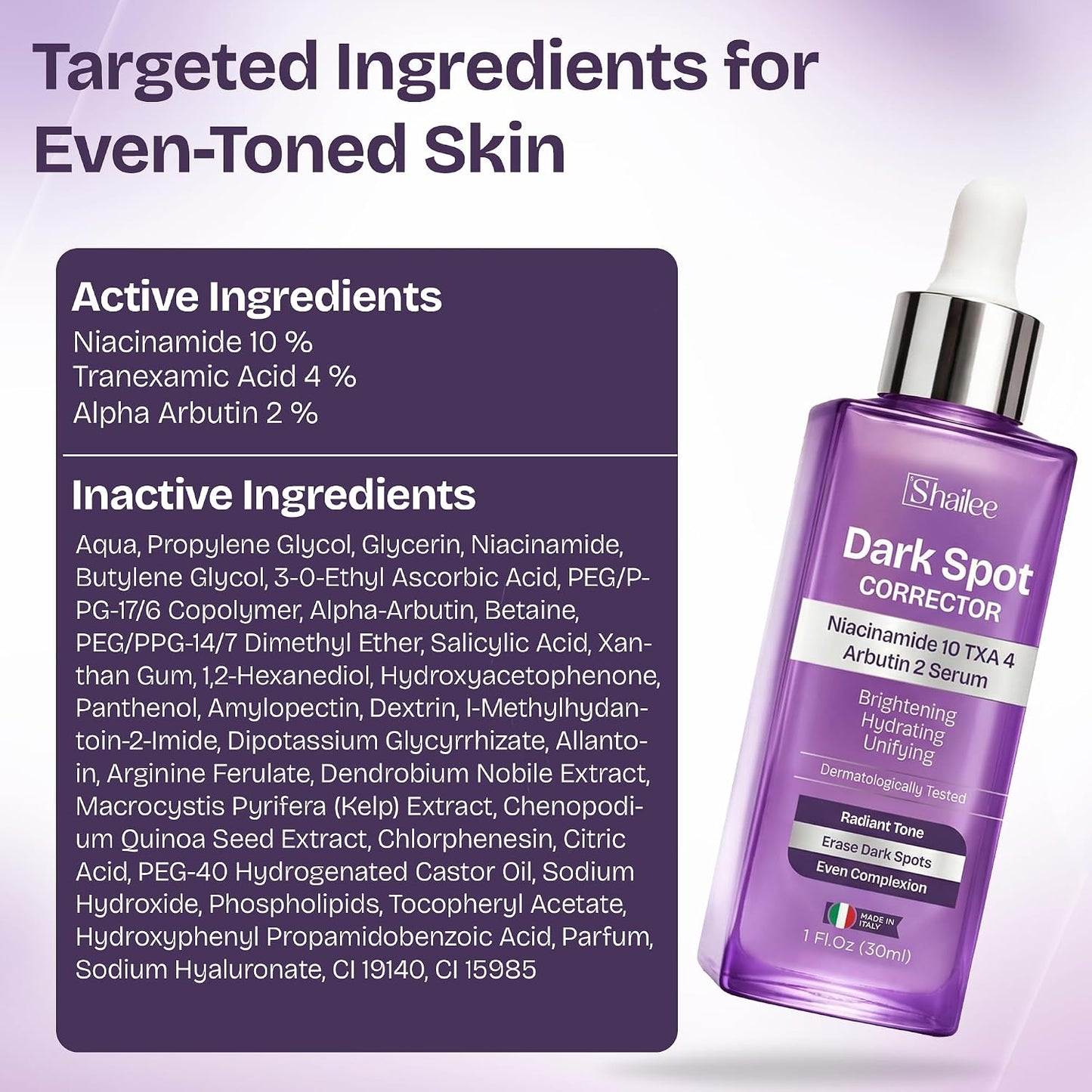 Dark Spot Correcting Serum with 10% Niacinamide