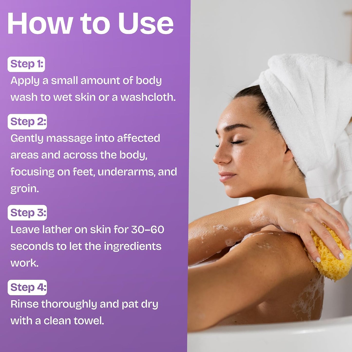 Antifungal Body Wash with Tea Tree Oil