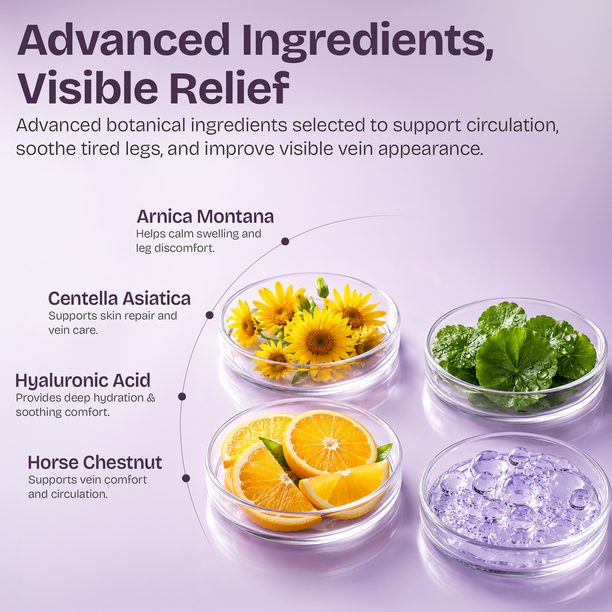 Varicose Veins Cream for Legs & Spider Veins