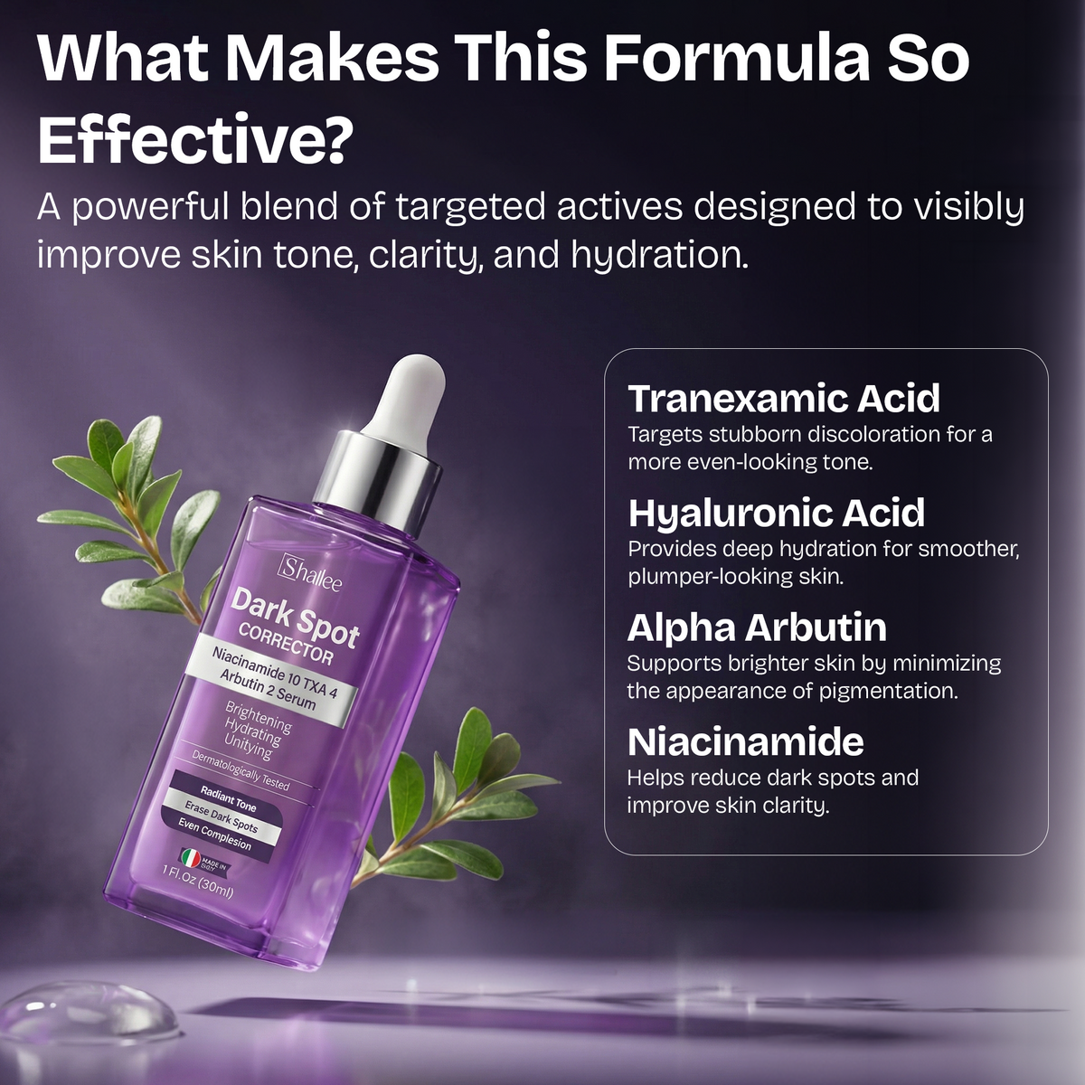 Dark Spot Correcting Serum with 10% Niacinamide
