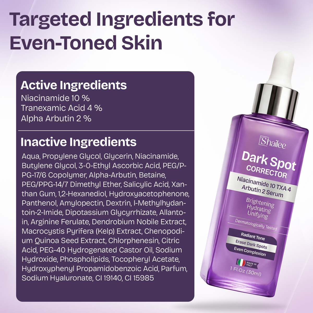 Dark Spot Correcting Serum with 10% Niacinamide
