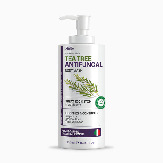 Antifungal Tea Tree Body Wash for Eczema, Jock Itch & Back Acne